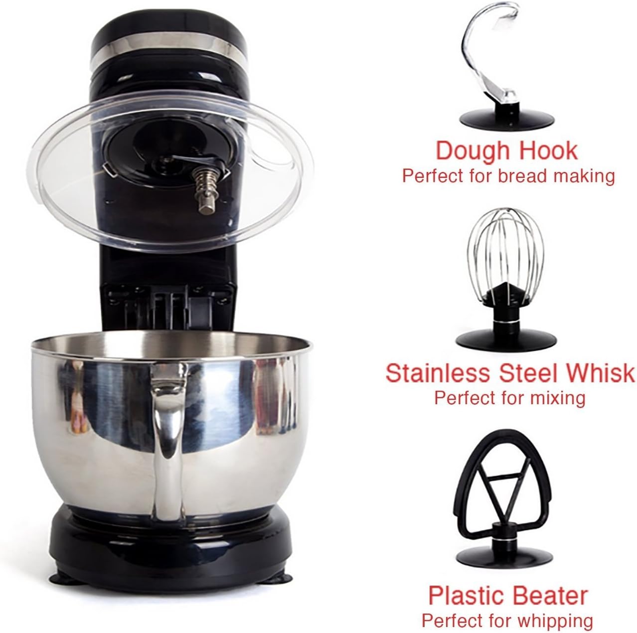 Duronic SM100 /BK Powerful Electric Food Stand Mixer with