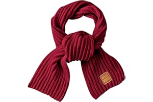 HELLO WINTER Kids Scarf Winter Neck Warmer Toddler Neck Scarf Girls Thick Scarves Boys Warm Neck Warp 2-12 Years