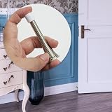 SZCXDKJ 3X Wall Mounted Chrome Spring Door Stop with 3 Replacement Tips view 4