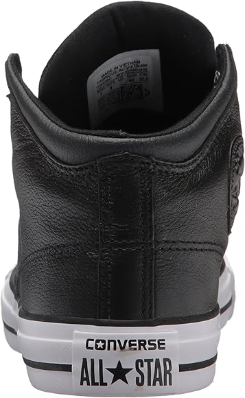 converse men's street leather high top sneaker