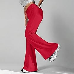 Flared Sweatpants Woman,Womens Wide Leg