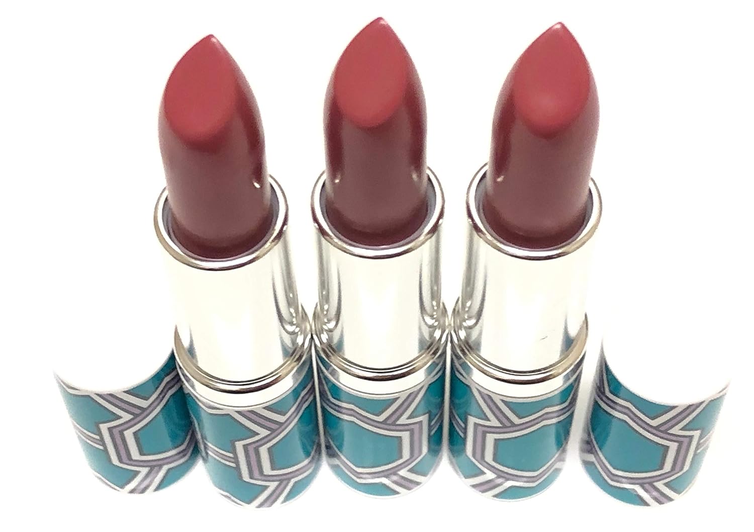 Lot 3 x Clinique Pop Lip Colour +Primer Rouge Intense + Base #14 Plum Pop unbox Travel Size 0.13 oz each total 0.39oz : Beauty