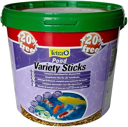 Tetra Variety Sticks 10l Bonus Bucket With A Massive 20 Extra Free Amazon Co Uk Pet Supplies