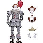 NECA - IT - 7&rdquo; Scale Action Figure - Ultimate Pennywise (2017) | IT 2017 7 Inch Action Figure Ultimate Series - Ultimate Pennywise (2017)