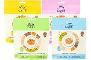 Super Seed Crackers, Gluten Free & Keto Friendly Healthy Snacks, Vegan, Zero Sugar, Paleo & Diabetic Friendly, Nut Free, 20g 
