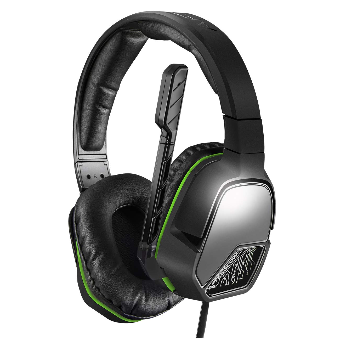 PDP Xbox One Afterglow LVL 3 Stereo Gaming Headset 048-041, Black