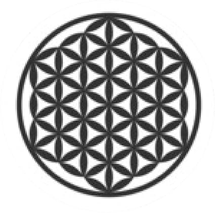 Flower of Life Symbol - Vector Set Mousepad - round: Amazon.co.uk