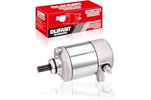 OLIFANT Starter for Honda Recon 250 1997-2007 TRX250TE TRX250TM TRX250 / SportTrax 250 TRX250EX 2001-2008 / TRX250X 2009-2019 31200-HM8-003 31200-HM8-A41