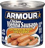 Armour Vienna Sausage, Chicken, 4.6 Ounce (Pack of 24)