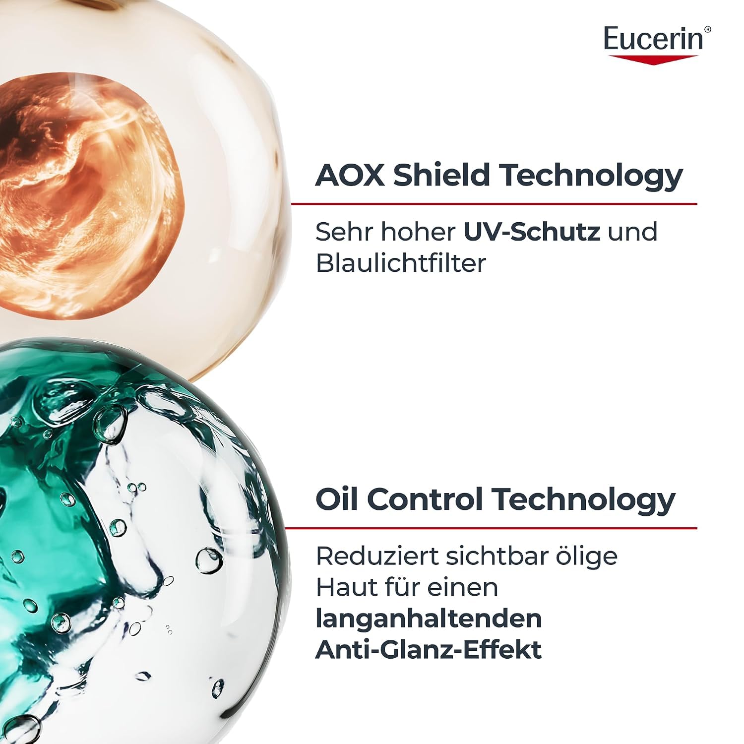 Eucerin Oil Control Sun Face Gel-Creme LSF 50+ 50 ml, Sonnencreme 6