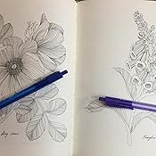 The Flower Year: A Coloring Book (A Flower Coloring Book for Adults ...