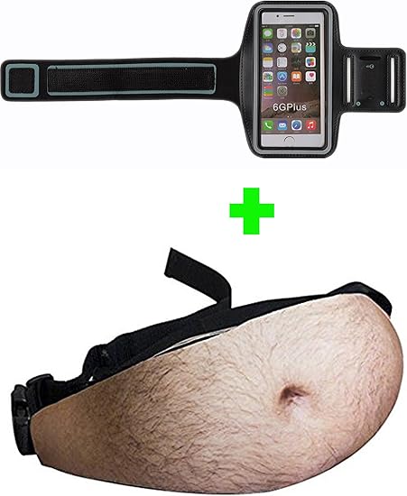 fanny pack hairy belly