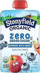 Stonyfield Farm, Yogurt Pouch Blueberry Apple Carrot Organic, 3.5 Ounce