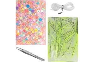 Lechonix 2 Pcs Picky Pads, Multicolor Picking Pad, Skin Picking Fidget Toys with Tweezer, Sensory Pick Pad, Valentine Gift for Adults with Anxiety, ADHD, Relief Stress (Rectangle)