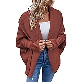 Sweater Shawl Wraps Women Winter Shawl Wraps Open Front Cardigan Cape Cashmere Shoulder Top Sweater Scarf Shrug Sleeves