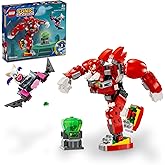 LEGO Sonic The Hedgehog Knuckles’ Guardian Mech Building Toy Set, Sonic Toy for Kids, Video Game Inspired Knuckles Action Fig