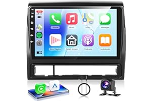 4+64G Car Stereo for Toyota Tacoma 2005-2015 Android with Wireless CarPlay Android Auto,9" IPS Touchscreen Car Stereo Bluetoo