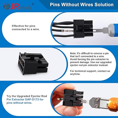 Molex Mini-Fit Jr. Pin Remover Removal Extractor Extraction Tool # 11-03-0044 (Great For PC ATX/EPS/PCI-E Connector Pins) By Molex