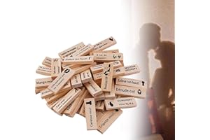 Lust Tower Games for Adults - Super Naughty Tumbling Wooden Block Stack Game for Couples Date Night, Valentine's Day, Drinkin