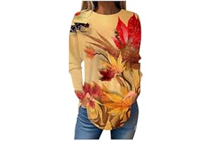 babysbule Womens Graphic Shirts Y2k Long Sleeve Tops Crewneck Sweatshirts Dressy Casual Fall Shirts Comfy Blouses Pullovers