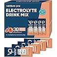 Venture Pal High Sodium Sugar Free Electrolytes Powder Packet - Hydration Packets | Zero Calories | Vegan | Keto & Paleo Friendly Electrolyte Drink Mix | 30 Stick | Packaging May Vary