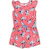 Bluey French Terry Sleeveless Romper Infant to Big Kid Sizes (12-18 Months - 10-12)