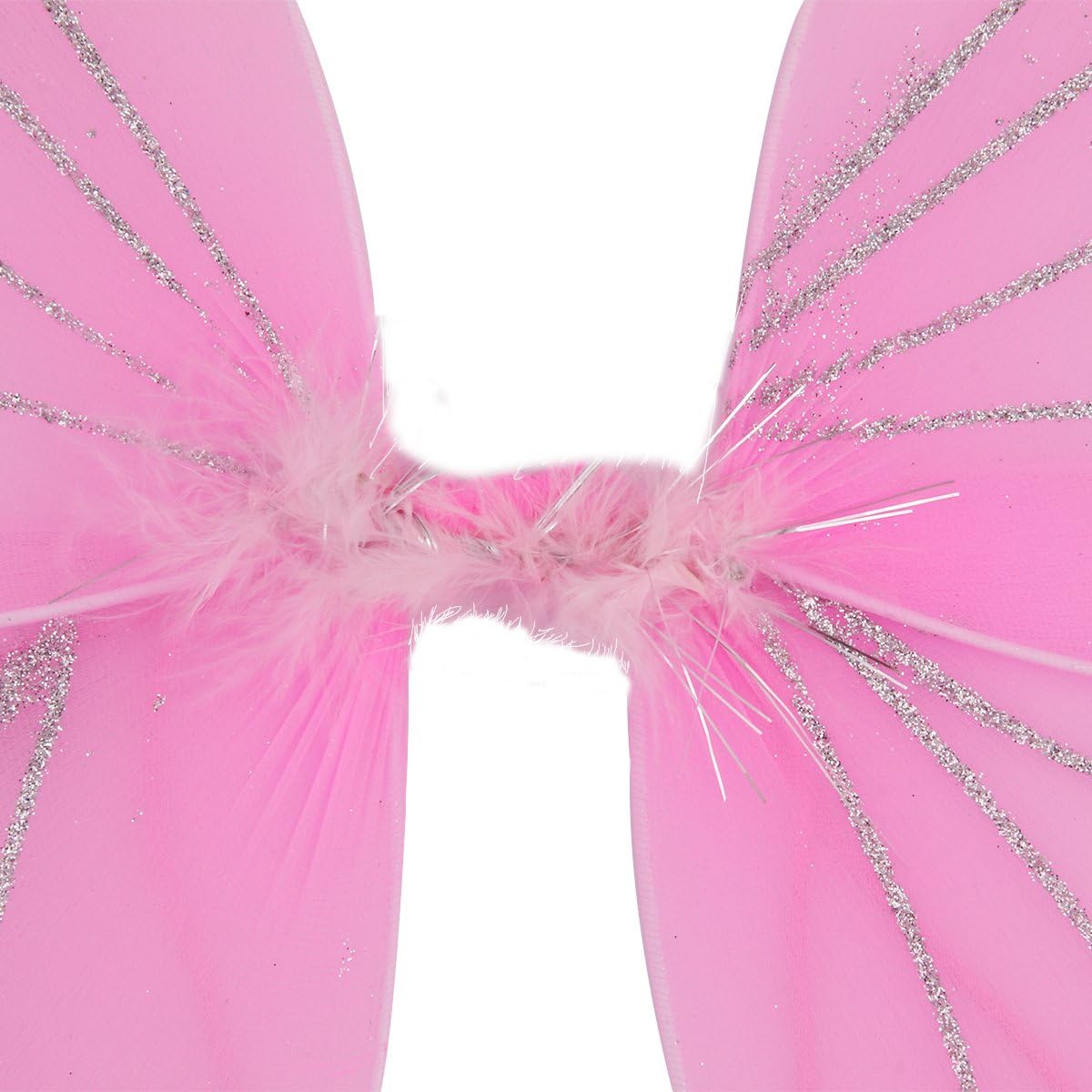 pink wings party gown