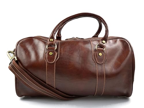 Bolso de viaje maleta marron bolso deportivo mujer hombre ...