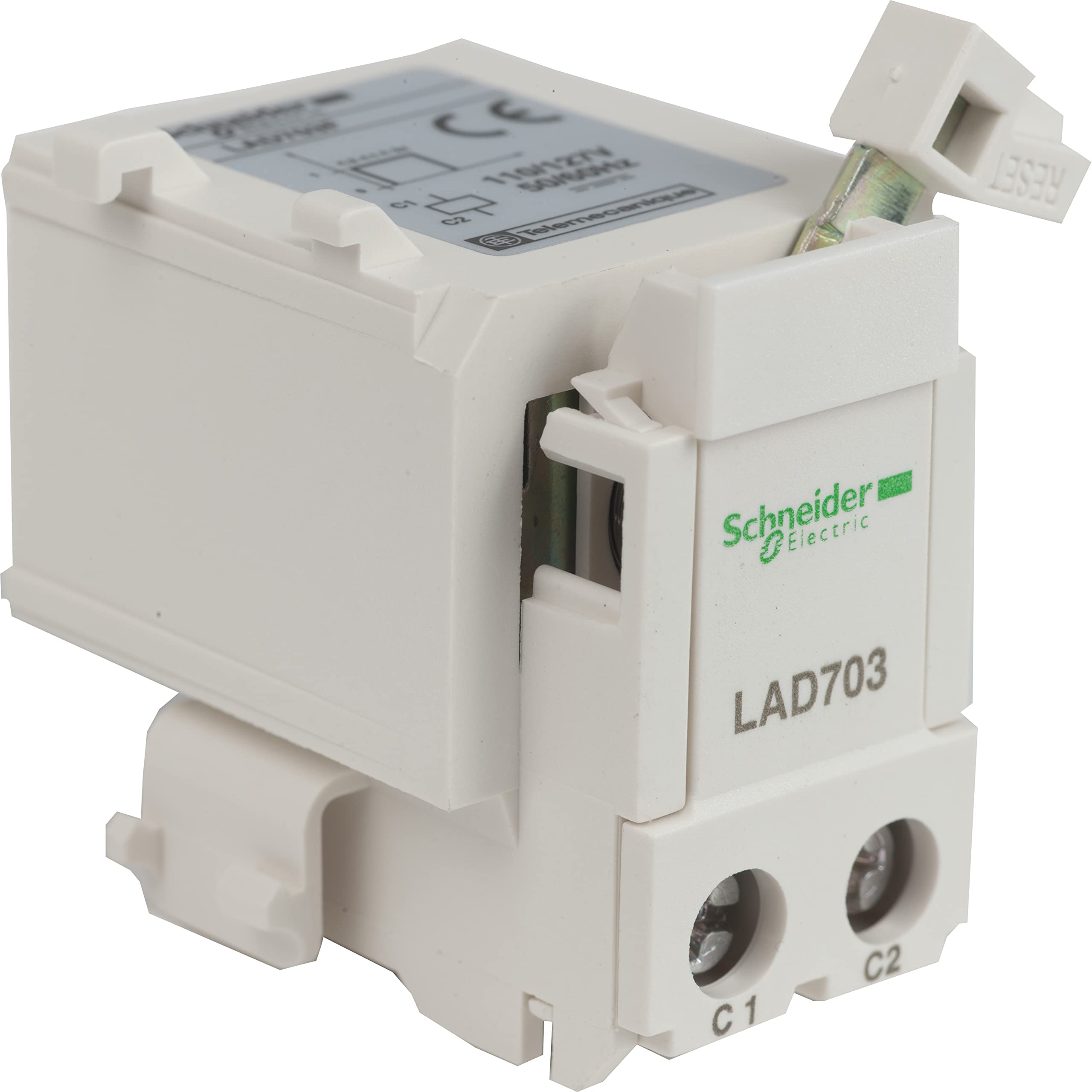Schneider Electric, TeSys D thermal overload relays - remote electrical stop - 110 V DC/AC, LAD703F