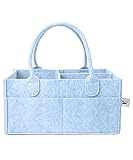 Mr. Pen- Baby Diaper Caddy Organizer, Sky