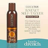 Body Drench Instant Self Tanning Spray Medium to Dark Bronzing 170g view 3
