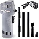X3 Hurricane Compressed Air Duster | Adjustable Speed up to 260mph | Made in USA | Cordless, Rechargeable Canned Air Duster for Computers | Extended Warranty | 5 Attachments Included