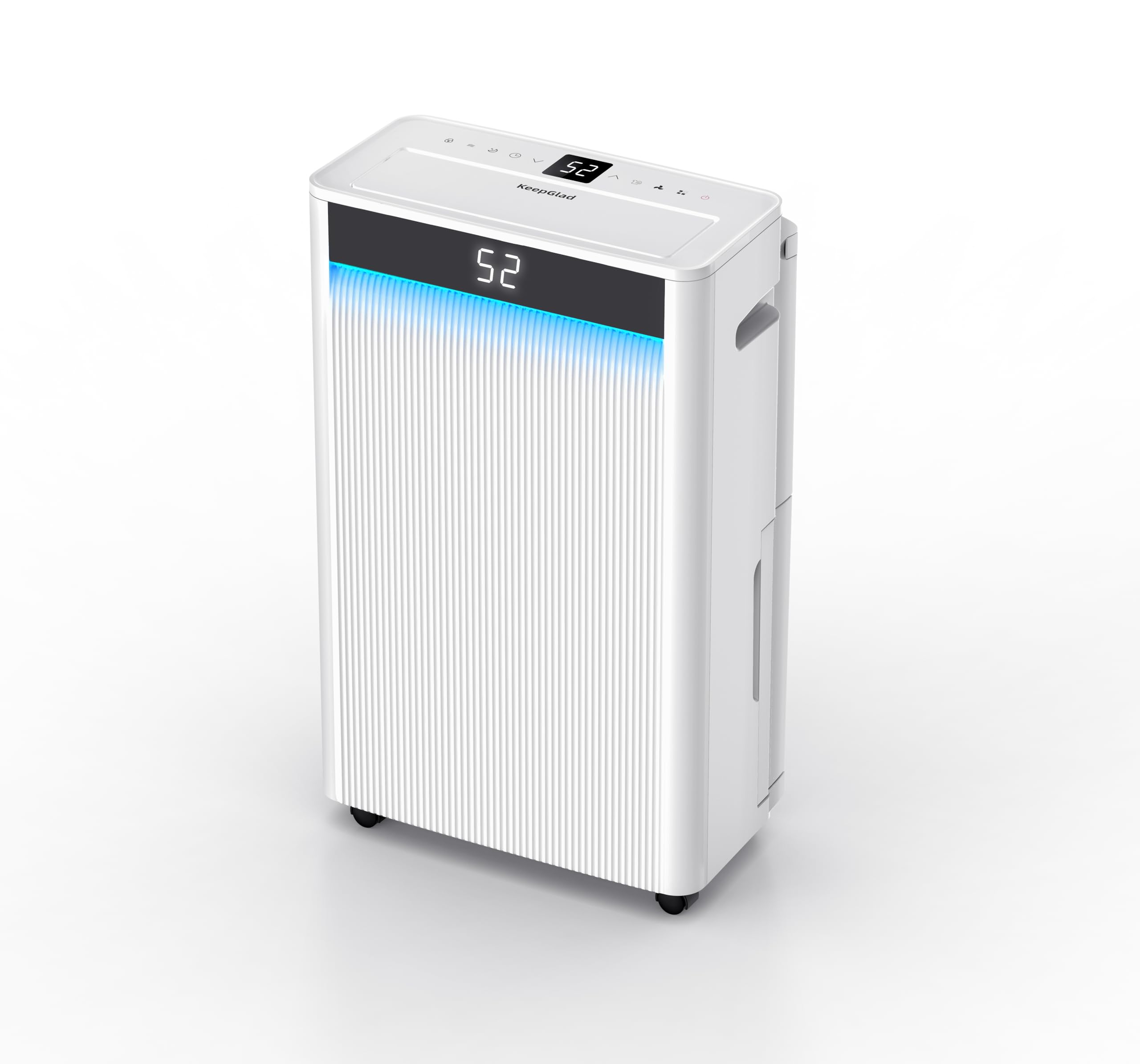 Photo 1 of **FOR PARTS/ DOESN'T PERFORM INTENDED FUNCTION*** 4500 Sq.Ft Dehumidifier, KeepGlad Dehumidifier Max 80 Pint/D, Dehumidifiers for Home with Drain Hose, Smart Compressor with Intelligent Humidistat,Three Modes, for Basement, Bedroom, Bathroom