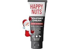 HAPPY NUTS Comfort Cream Deodorant For Men: Anti-Chafing Sweat Defense, Odor Control, Aluminum-Free Mens Deodorant & Hygiene 