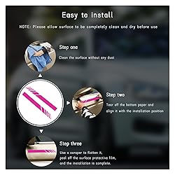 Kewucn 4PCS Car Rear View Mirror