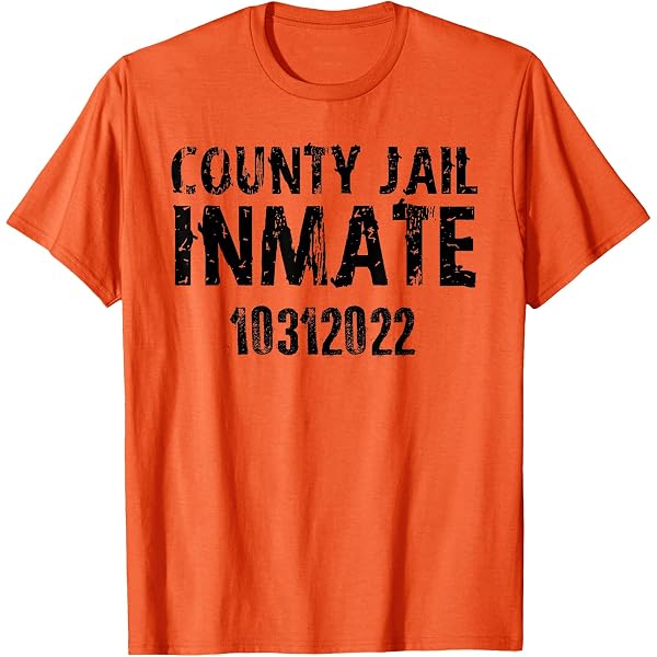 Amazon.com: Cuyahoga County Jail Inmate T Shirt - Funny Prison