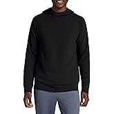 Gaiam Men's Namaste Cowl Neck Hoodie, Standard Fit, Stretch Midweight Terry Material