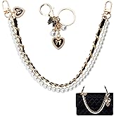 SyhirNmly 2Pcs Purse Chain Charms for Handbags Bag Charm Keychain for Women Chain Decorative Strap Buckle Shoulder Handbag