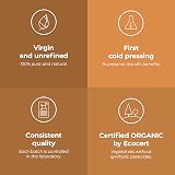 Aroma Labs Organic Apricot Kernel Oil 100ml Pure Cold Pressed AB Certified view 4