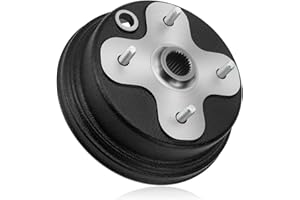 M MATI Front Wheel Brake Drum Hub for Yamaha Big Bear 350 Kodiak 400 1989-1998 Use Rear for Timberwolf 250 1992-1993 3HN-25111-02-00 3HN-25111-01-00