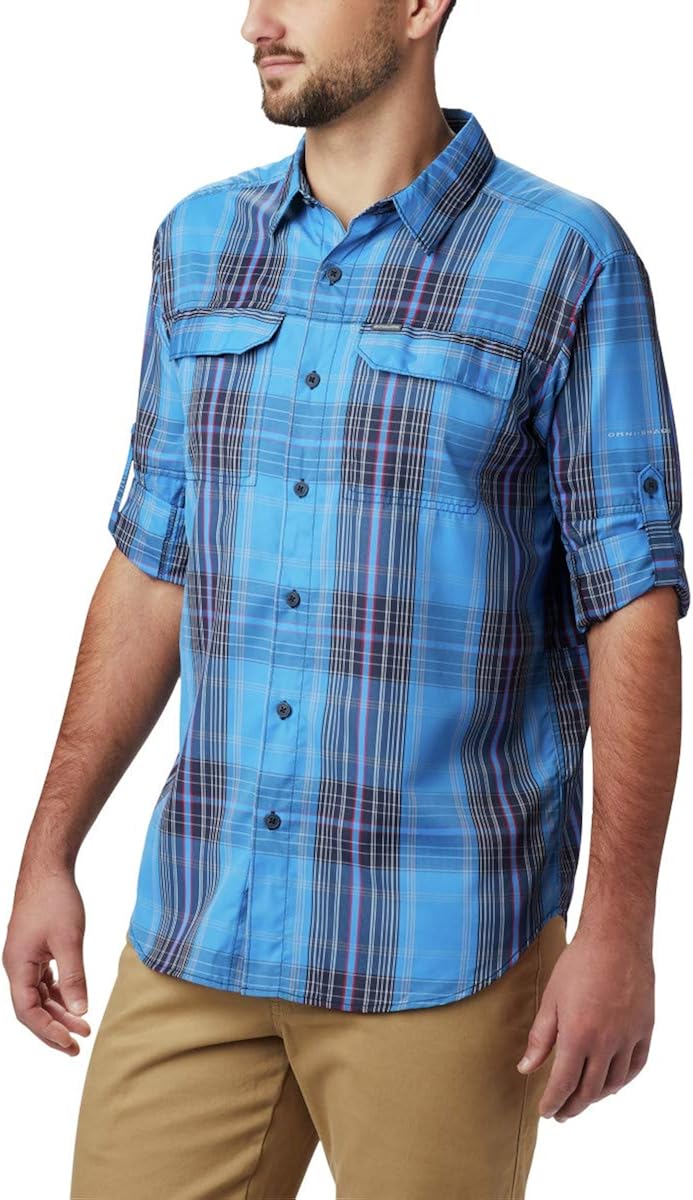 Columbia Men's Silver Ridge 2.0 Plaid L/S Shirt: Clothing