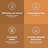 Aroma Labs Organic Calendula Infused Oil 50mL Cosmos Certified Pure Natural view 4