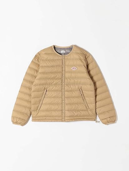 Amazon Co Jp ダントン Danton インナージャケット レディース ベージュ 茶色 服 ファッション小物