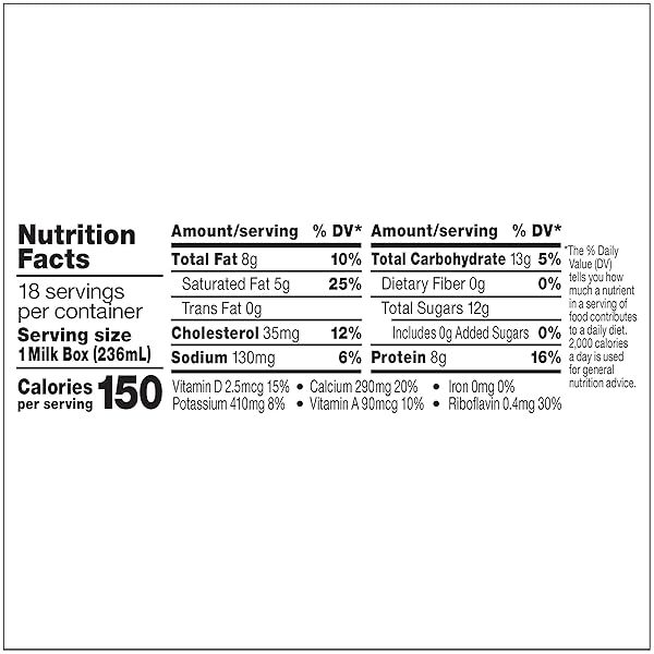 HORIZON ORGANIC SHELF STABLE WHOLE MILK BOXES, 8 FL OZ, 18 COUNT – 8G PROTEIN PER SERVING, USDA ORGANIC UHT FROM PASTURE-RAISED COWS, READY TO DRINK FOR LUNCHBOX, TRAVEL, OR ON-THE-GO, NO REFRIGERATION NEEDED