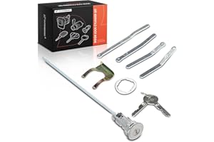 A-Premium Rear Tailgate Trunk Door Lock Cylinder Kit with Keys Compatible with Chrysler Dodge & Plymouth Vehicles - 300 Imper