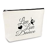 Dancing Lover Gift Dancer Makeup Bag Dance Lover