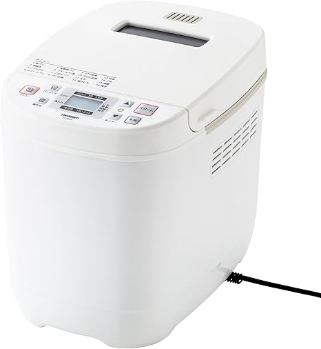 Amazon Com Twinbird Home Bakery 1 Loaf 1 5 Loaf Type Py E635w White Kitchen Dining