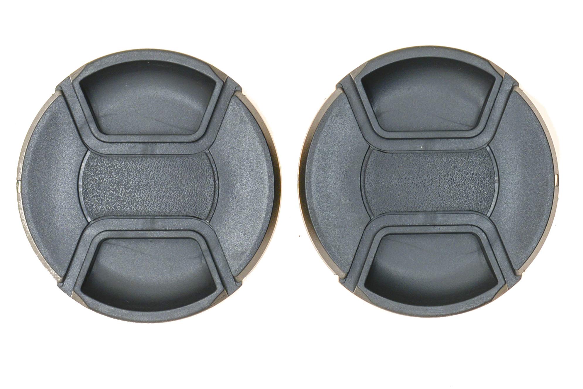 PROtastic® 72mm Lens Caps (Pack Of 2) - Spring Loaded Pinch Cap Wont Fall Off. Fits Nikon, Canon, Pentax etc. LC-72 E-72 O-LC72