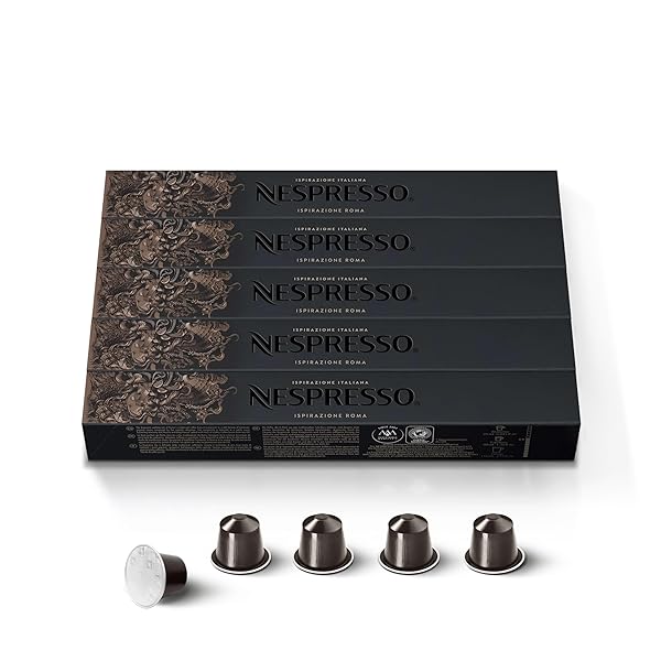 NESPRESSO CAPSULES ORIGINAL LINE, ROMA INTENSO, MEDIUM ROAST...