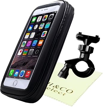 Amazon H Co Select バイク 自転車 マウンテンバイク スマホ ホルダー 防水ケース タッチスクリーン 防水タイプ 360 回転 クリーニングクロス 調整クッション付き H Co Select アクセサリーホルダー Amazon H Co Select バイク 自転車 マウンテンバイク スマホ ホルダー 防水ケース タッチスクリーン 防水タイプ 360 回転 クリーニングクロス 調整クッション付き H Co Select アクセサリーホルダー